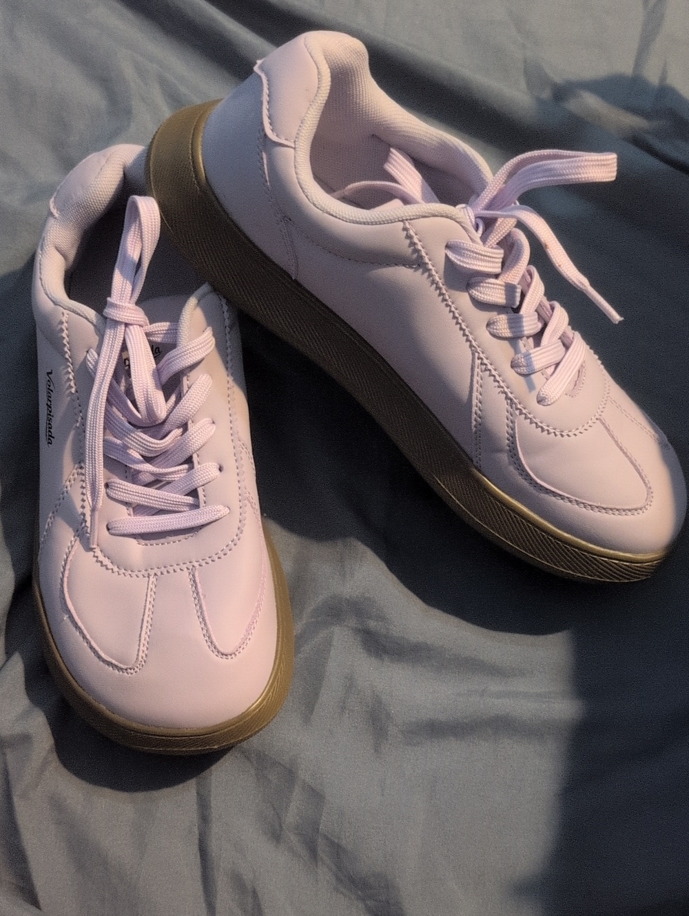 Women's Lilac Running Shoes Size 10 - Casual Lace-Up Comfort